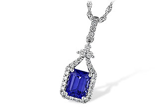 D217-27854: NECK 1.42 TANZANITE 1.72 TGW