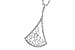 D300-06036: NECKLACE .50 TW