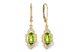 D300-06981: EARR 1.25 PERIDOT 1.40 TGW