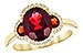 D300-06999: LDS RG 3.29 TW GARNET 3.45 TGW