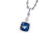 D300-91463: NECK 1.05 LONDON BLUE TOPAZ 1.07 TGW