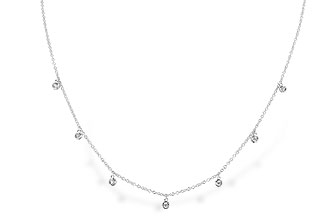 D300-92445: NECKLACE .12 TW (18 INCHES)