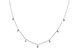 D300-92445: NECKLACE .12 TW (18")