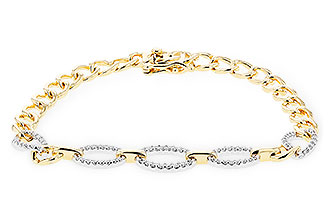 D300-93317: BRACELET .75 TW (INCLUDES BAR LINKS)
