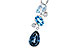 D300-94263: NECK 1.99 TW BLUE TOPAZ 2.02 TGW
