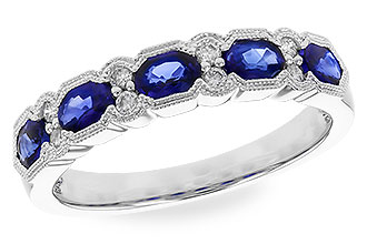 D300-96954: LDS WED RG .92 SAPPHIRE 1.04 TGW (4x3MM SAPP)