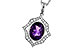 D300-97890: NECKLACE 1.52 AMETHYST 1.70 TGW (9x7 MM AMY)