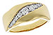 D300-97908: LDS DIA WED RG .40 TW