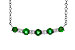 D300-98772: NECK .43 TW EMERALD .55 TGW