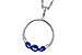 D301-84208: NECKLACE .81 SAPP .91 TGW