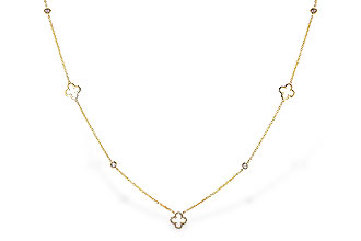 D301-84236: NECKLACE .20 TW (18")