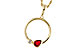 D301-84254: NECKLACE .24 RUBY .26 TGW