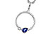 D301-84263: NECKLACE .26 SAPPHIRE .28 TGW