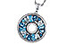 D301-86036: NECKLACE 1.67 BLUE TOPAZ 1.72 TGW