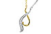 D301-86972: NECKLACE .10 TW (18")