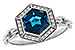 D301-87863: LDS RG 2.03 LONDON BLUE TOPAZ 2.14 TGW (7.5MM LBT)