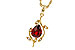 D301-88754: NECKLACE 1.34 GARNET 1.39 TGW (8X6MM GAR)