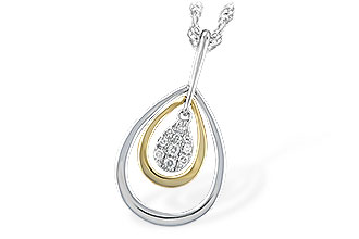 E210-95181: NECKLACE .04 TW