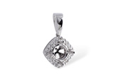 E211-85145: SEMI PENDANT .18 TW