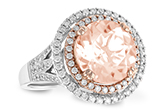 E215-49645: LDS RG 3.94 MORGANITE 4.50 TGW