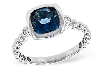 E216-44190: LDS RG 1.58 LONDON BLUE TOPAZ 1.66 TGW