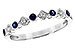 E216-45172: LDS WED RG .21 TW SAPP .25 TGW