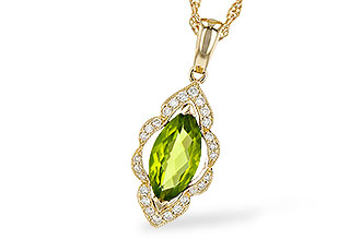 E217-33345: NECK .94 PERIDOT 1.05 TGW