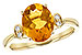 E217-35181: LDS RG 2.04 CITRINE 2.10 TGW (10x8MM CIT)