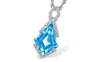 E300-02372: NECK 2.40 BLUE TOPAZ 2.53 TGW