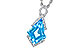 E300-02372: NECK 2.40 BLUE TOPAZ 2.53 TGW