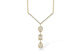 E300-04217: NECK .04 BAGUETTE .50 TW (18")