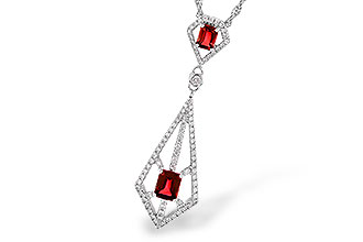 E300-04245: NECK .63 TW RUBY .93 TGW