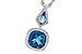 E300-95108: NECK 2.24 TW LONDON BLUE TOPAZ 2.40 TGW