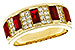 E301-86999: LDS WED RG 1.40 TW RUBY 1.69 TGW