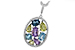 F215-54208: NECK 2.25 MULTI-COLOR 2.43 TGW