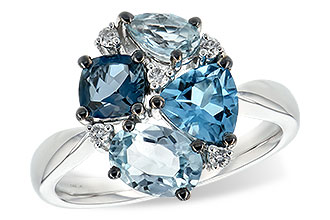 F216-37826: LDS RG 2.57 BLUE TOPAZ 2.65 TGW