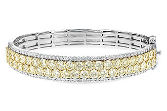 F216-39663: BANGLE 8.17 YELLOW DIA 9.64 TW