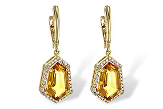 F217-28772: EARR 3.80 TW CITRINE 4.05 TGW