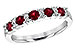 F217-28817: LDS WED RG .66 RUBY .83 TGW