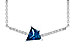 F217-34199: NECK .87 LONDON BLUE TOPAZ .95 TGW