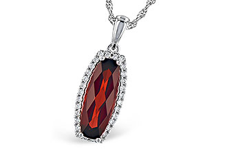 F300-02435: NECK 1.75 GARNET 1.87 TGW