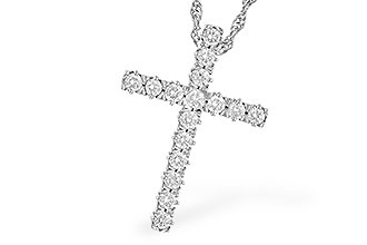 F300-91499: NECKLACE .50 TW