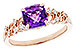 F300-93326: LDS RG 1.40 AMETHYST 1.53 TGW (7MM AMY)