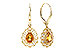 F300-94263: EARR .74 TW CITRINE .90 TGW