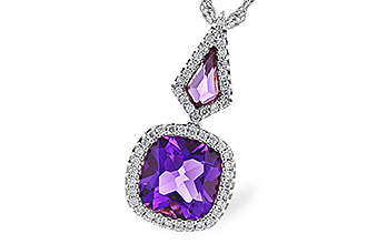 F300-95108: NECK 1.80 TW AMETHYST 1.96 TGW