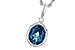 F300-95163: NECK 1.90 TW LONDON BLUE TOPAZ 1.93 TGW (9x7 LBT)