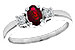 F300-99699: LDS RG .43 RUBY .57 TGW