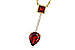 F301-84199: NECKLACE 2.15 GARNET 2.20 TGW