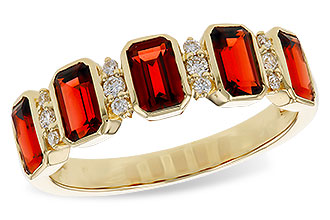 F301-85135: LDS RG 1.62 TW GARNET 1.74 TGW