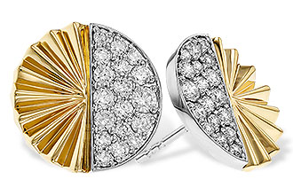 F301-88735: EARRINGS .75 TW